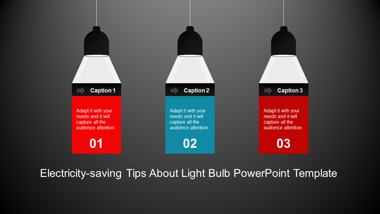 light bulb powerpoint template-Electricity-saving Tips About Light Bulb Powerpoint Template-3-style 1